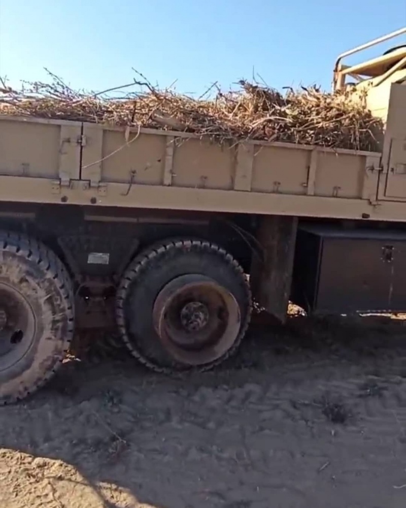 Военный грузовик, угнанный в Бишкеке в день беспорядков, нашелся!